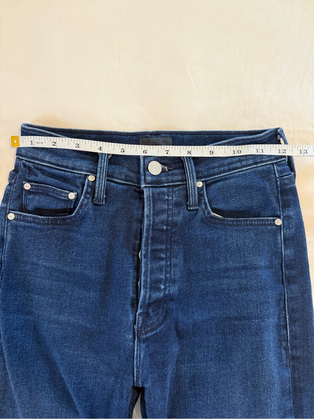 MOTHER The Tripper Ankle Jeans In Taking Shape Size 24 - Picture 12 of 14